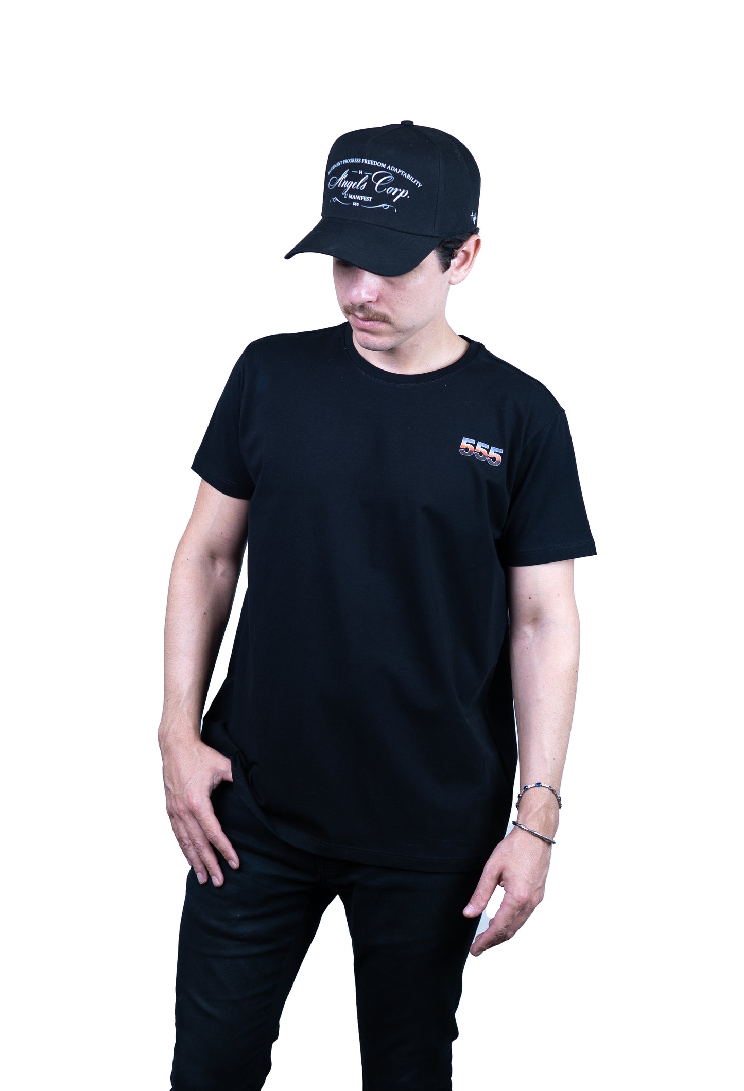 West Angels 555 Playera Negra