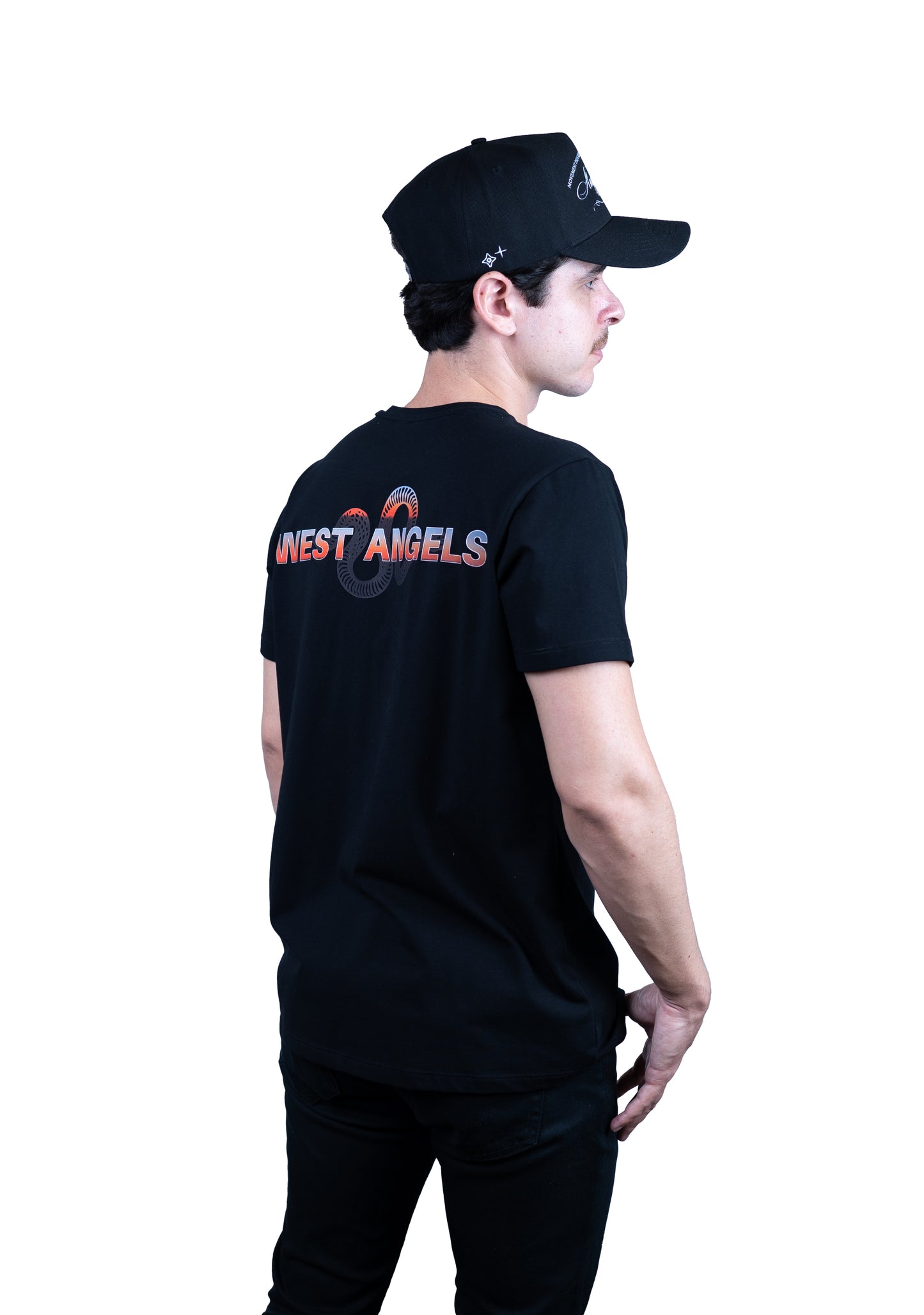 West Angels 555 Playera Negra